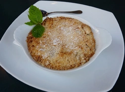 Visu Crumble aux pommes